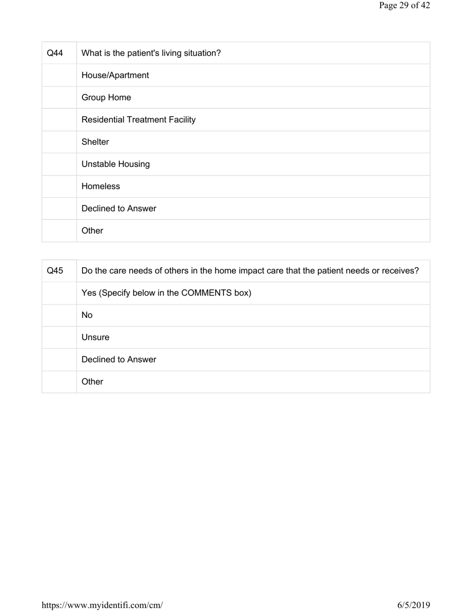 Attachment G.8-6 Catastrophic Care - Pediatrics Assessment for Member Name - Kentucky, Page 29