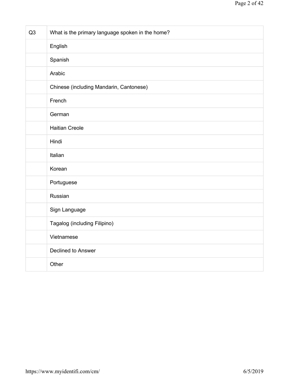 Attachment G.8-6 Catastrophic Care - Pediatrics Assessment for Member Name - Kentucky, Page 2