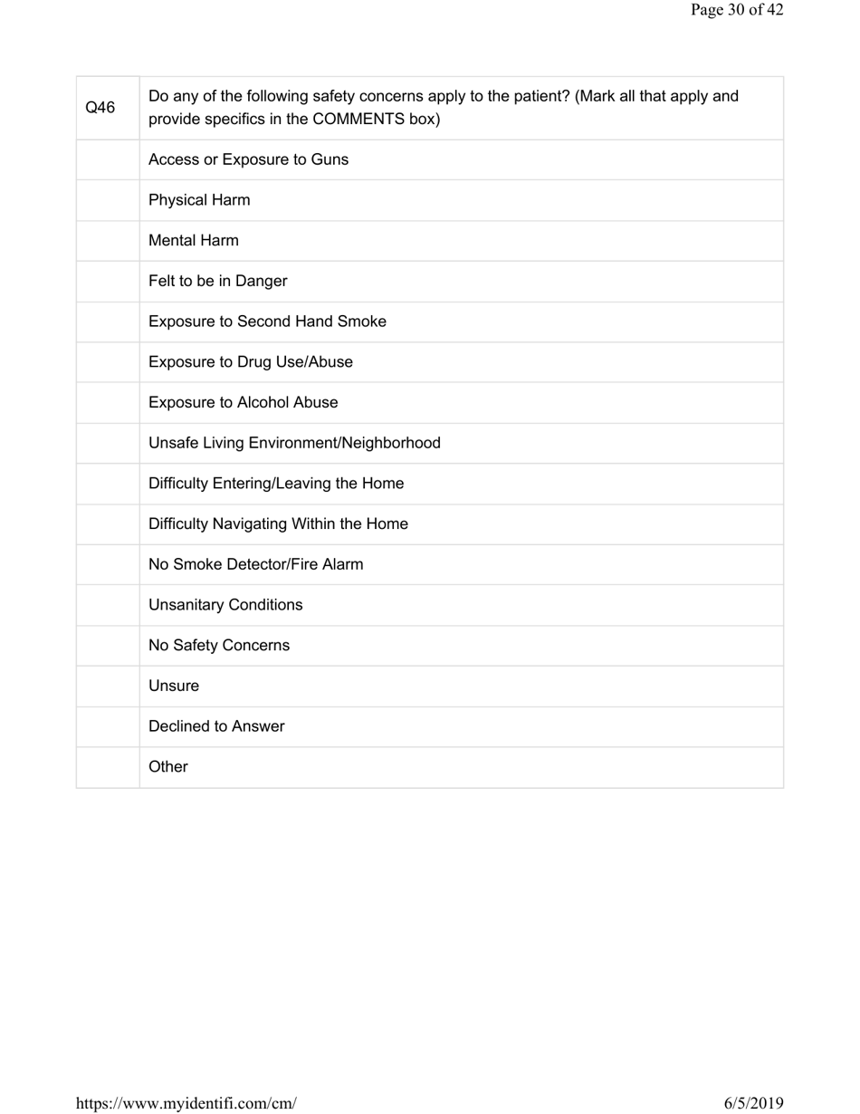 Attachment G.8-6 Catastrophic Care - Pediatrics Assessment for Member Name - Kentucky, Page 30