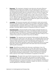 Attachment C.4.B Credit Agreement and Promissory Note - Kentucky, Page 2