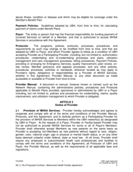 Attachment C.18.D United Behavioral Health Facility Participating Provider Agreement - Kentucky, Page 3