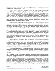 Attachment C.18.D United Behavioral Health Facility Participating Provider Agreement - Kentucky, Page 6