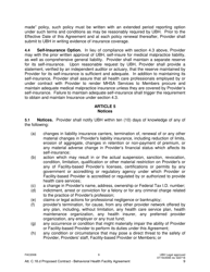 Attachment C.18.D United Behavioral Health Facility Participating Provider Agreement - Kentucky, Page 9
