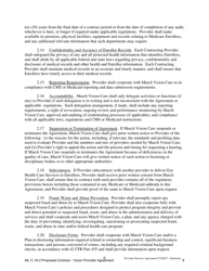 Attachment C.18.D Vision Provider Agreement - Kentucky, Page 6