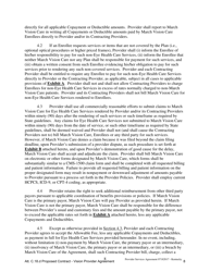 Attachment C.18.D Vision Provider Agreement - Kentucky, Page 8