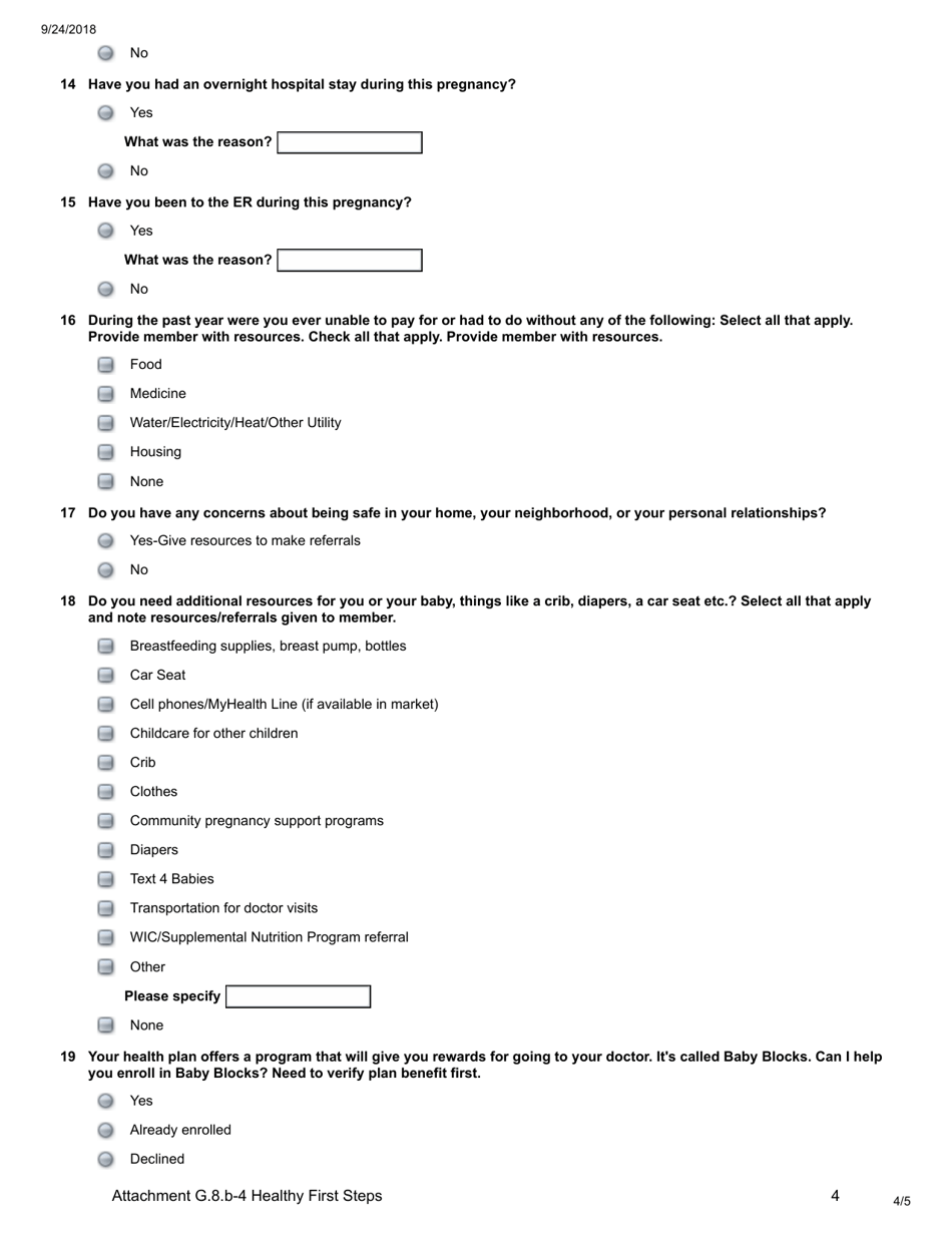 Attachment G.8.B-4 Maternity Initial Risk Evaluation - Kentucky, Page 4