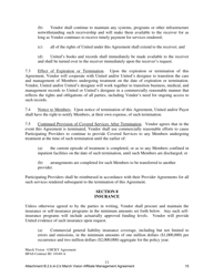 Attachment B.2.B.III-2.B First Amendment to the Vision Services Agreement - Kentucky, Page 15