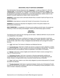 Attachment B.2.B.III-2.F Eighth Amendment to the Behavioral Health Services Agreement - Kentucky, Page 5