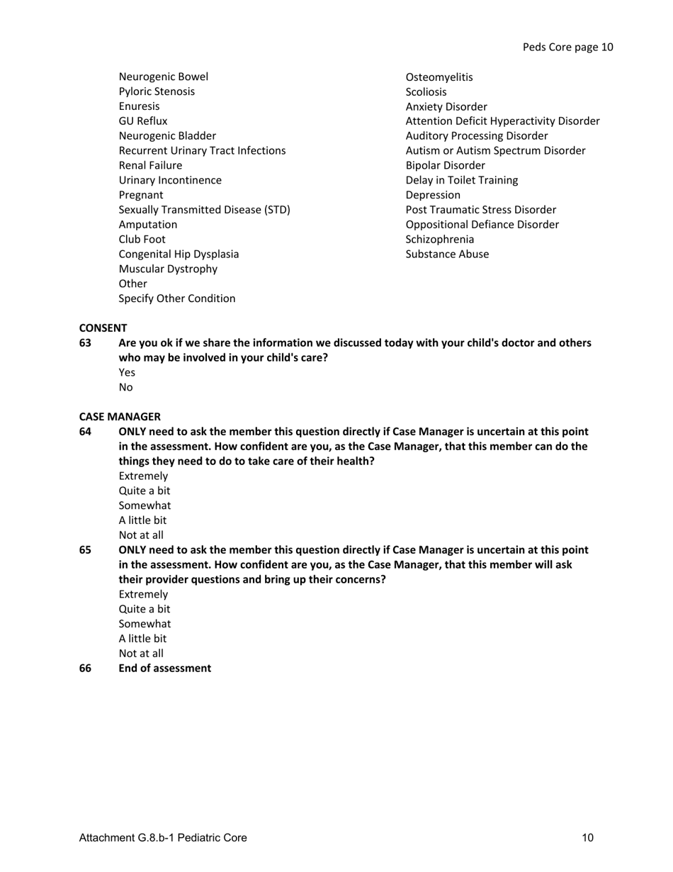 Attachment G.8.B-1 Pediatric Core - Kentucky, Page 10