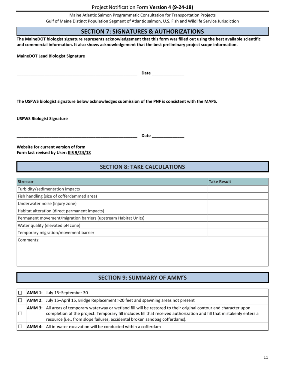 Maine Project Notification Form Fill Out Sign Online and Download Maine Project Notification Form Fill Out Sign Online and Download