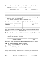Application for Mississippi Family Planning Services - Mississippi, Page 2