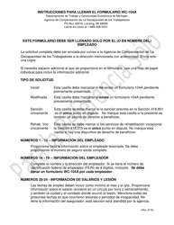 Formulario WC-104A (A) Solicitud Para Mediacion O Audiencia - Michigan (Spanish), Page 3