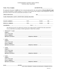 Preference Buyer Agreement - Louisiana, Page 4