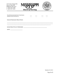 Aftercare/Intensive Outpatient Report - Mississippi, Page 2