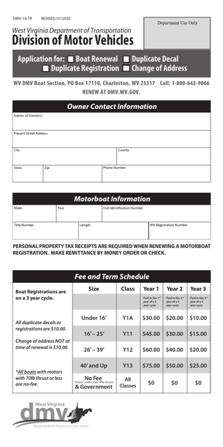 Wv Dmv Form To Renew License Plate Lawpcbf