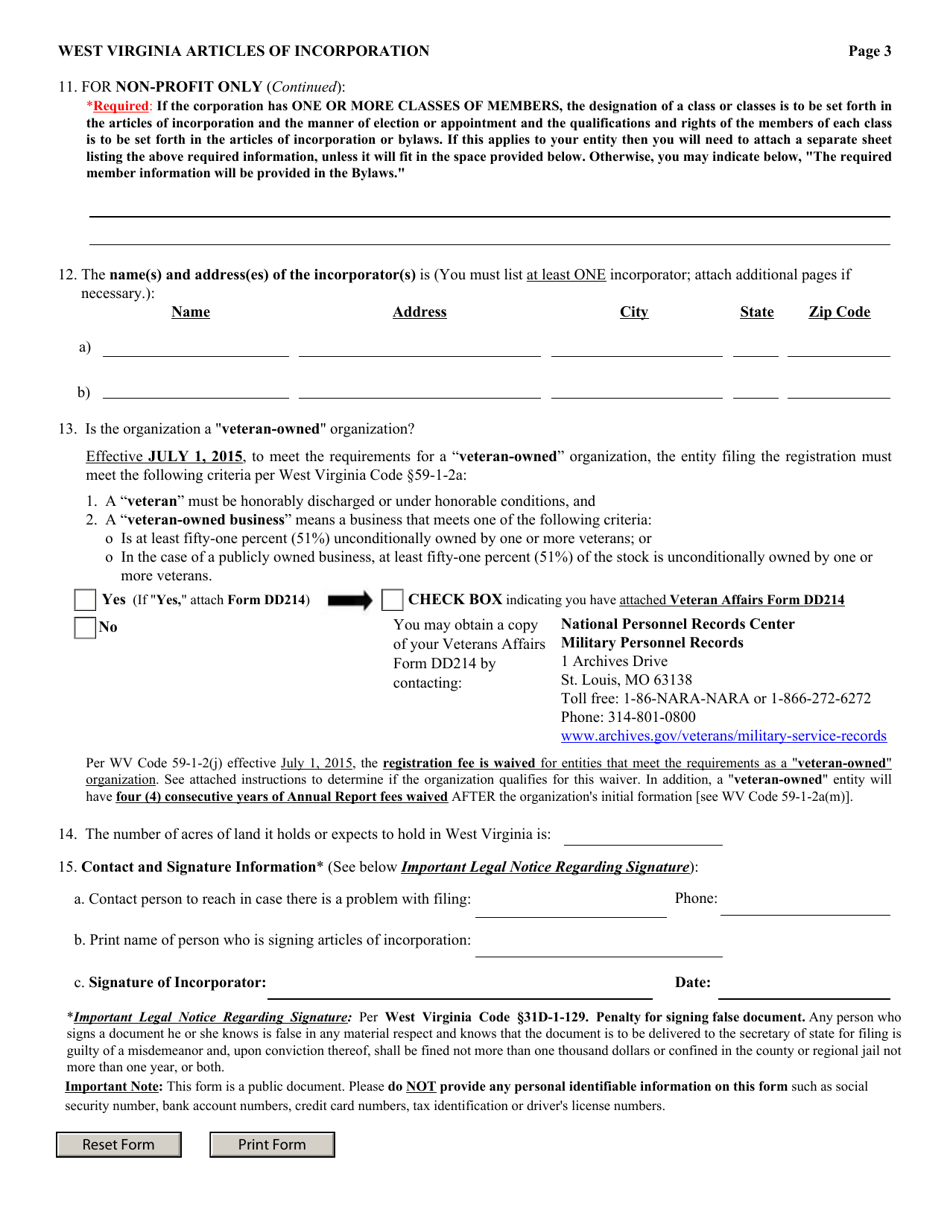 Form CD-1 - Fill Out, Sign Online and Download Fillable PDF, West ...