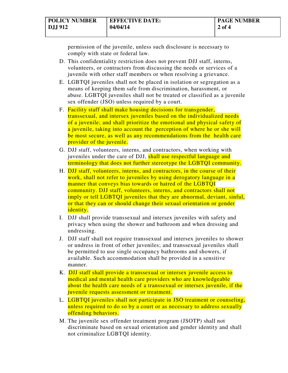 Letter to Kentucky Department of Juvenile Justice - Unconstitutional Restriction on Religious Speechunconstitutional Restriction on Religious Speech, Richard Mast, Liberty University - Kentucky, Page 8