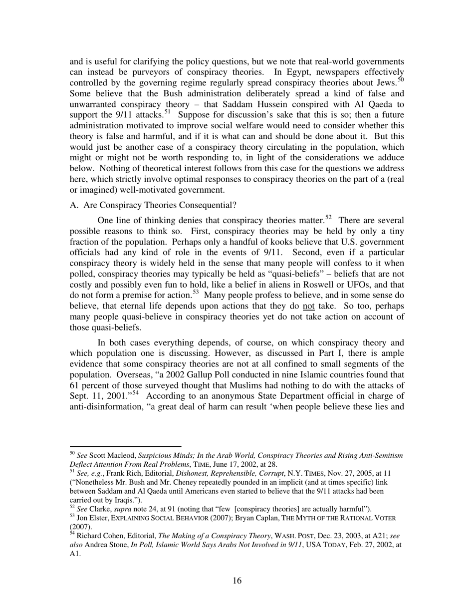 Conspiracy Theories - Cass R. Sunstein, Adrian Vermeule, Page 16