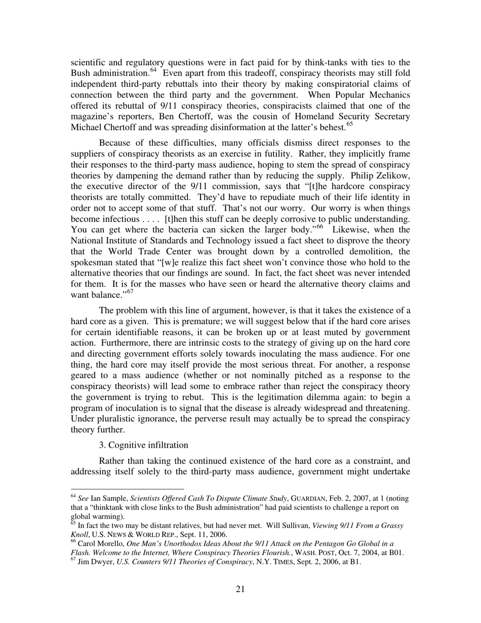 Conspiracy Theories - Cass R. Sunstein, Adrian Vermeule, Page 21