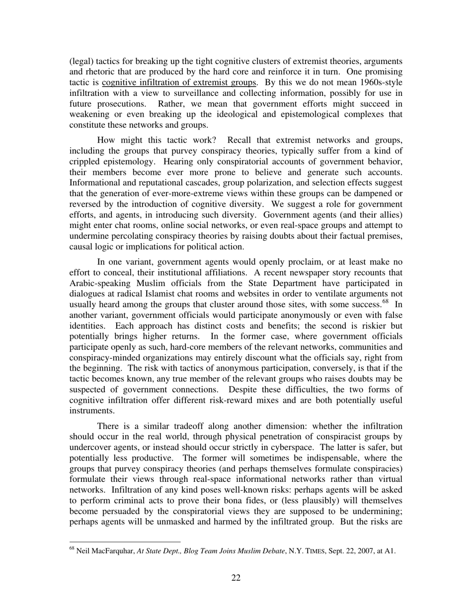 Conspiracy Theories - Cass R. Sunstein, Adrian Vermeule, Page 22