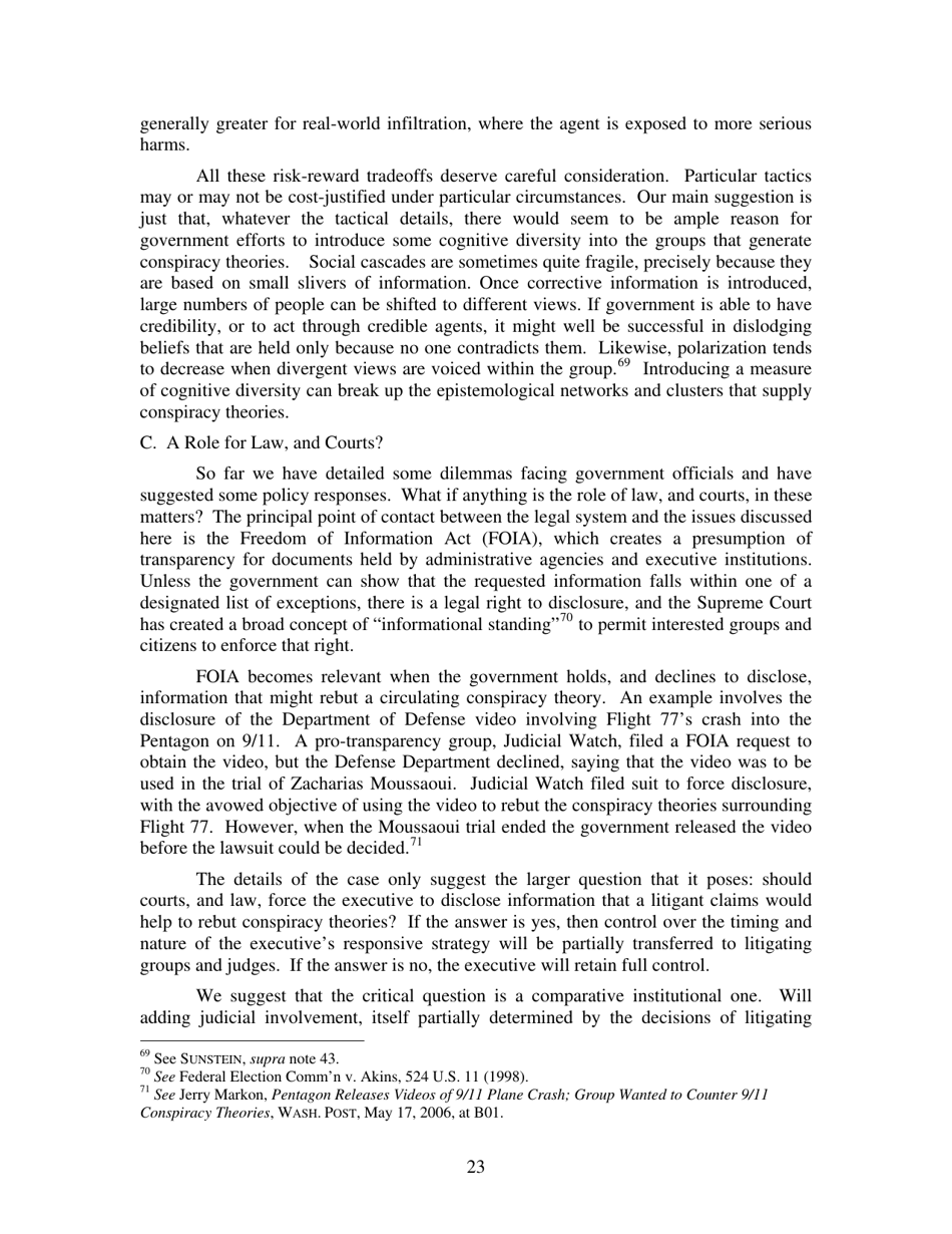 Conspiracy Theories - Cass R. Sunstein, Adrian Vermeule, Page 23