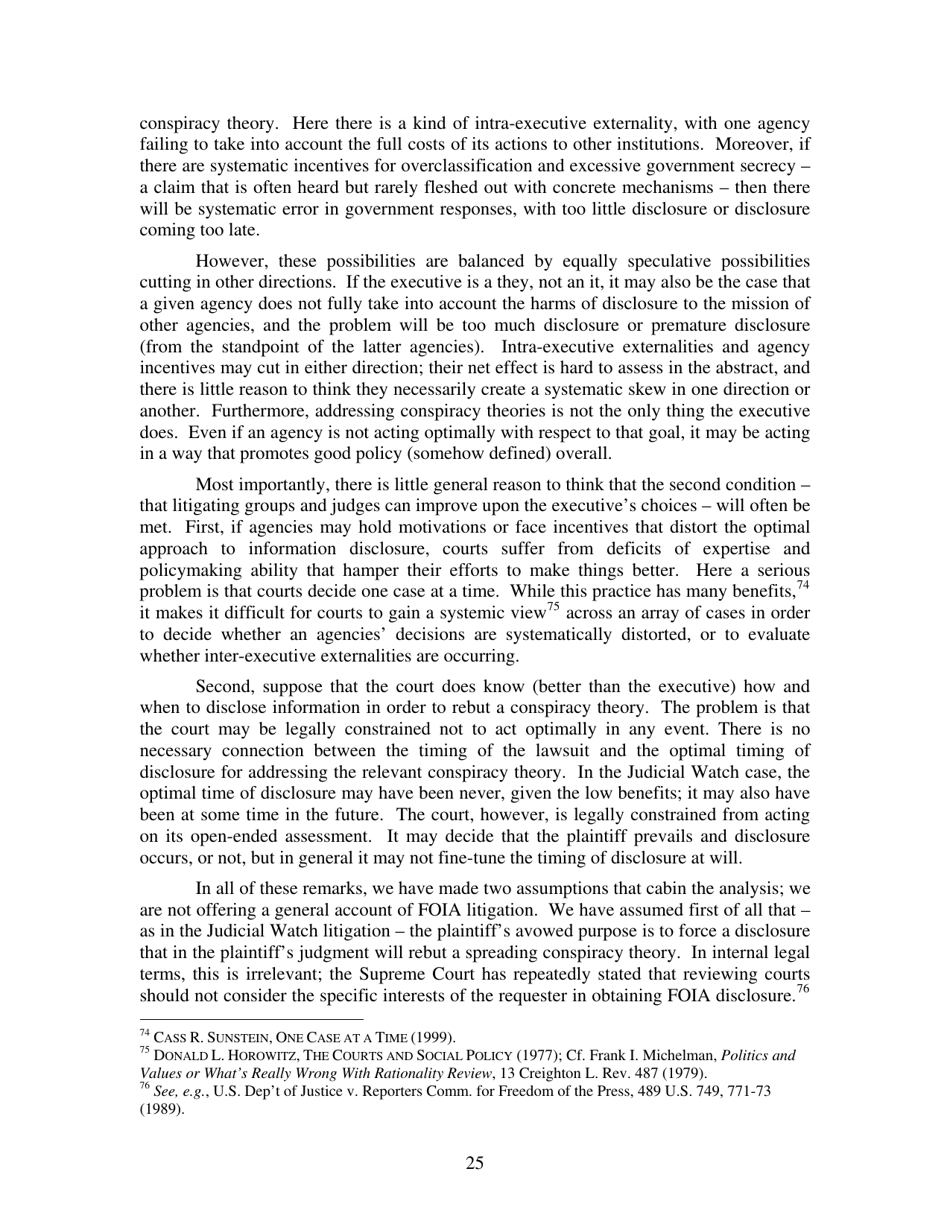 Conspiracy Theories - Cass R. Sunstein, Adrian Vermeule, Page 25