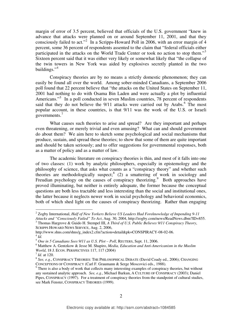 Conspiracy Theories - Cass R. Sunstein, Adrian Vermeule, Page 2