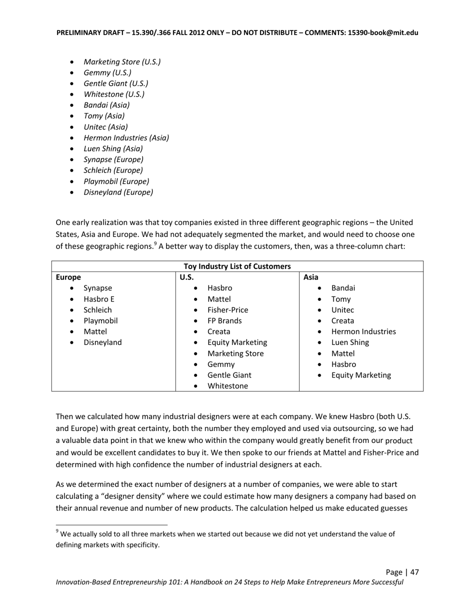 Step 4: Calculate the Total Addressable Market (Tam) Size for the Beachhead Market, Page 4