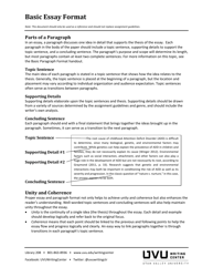 Basic Essay Format - Utah Valley University, Page 2