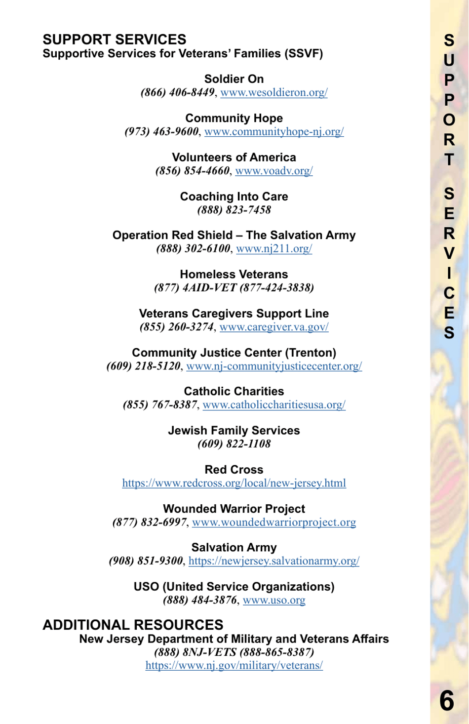 New Jersey Veterans Benefits Guide - New Jersey, Page 7