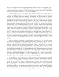 Sample Teaching Statements, Page 8
