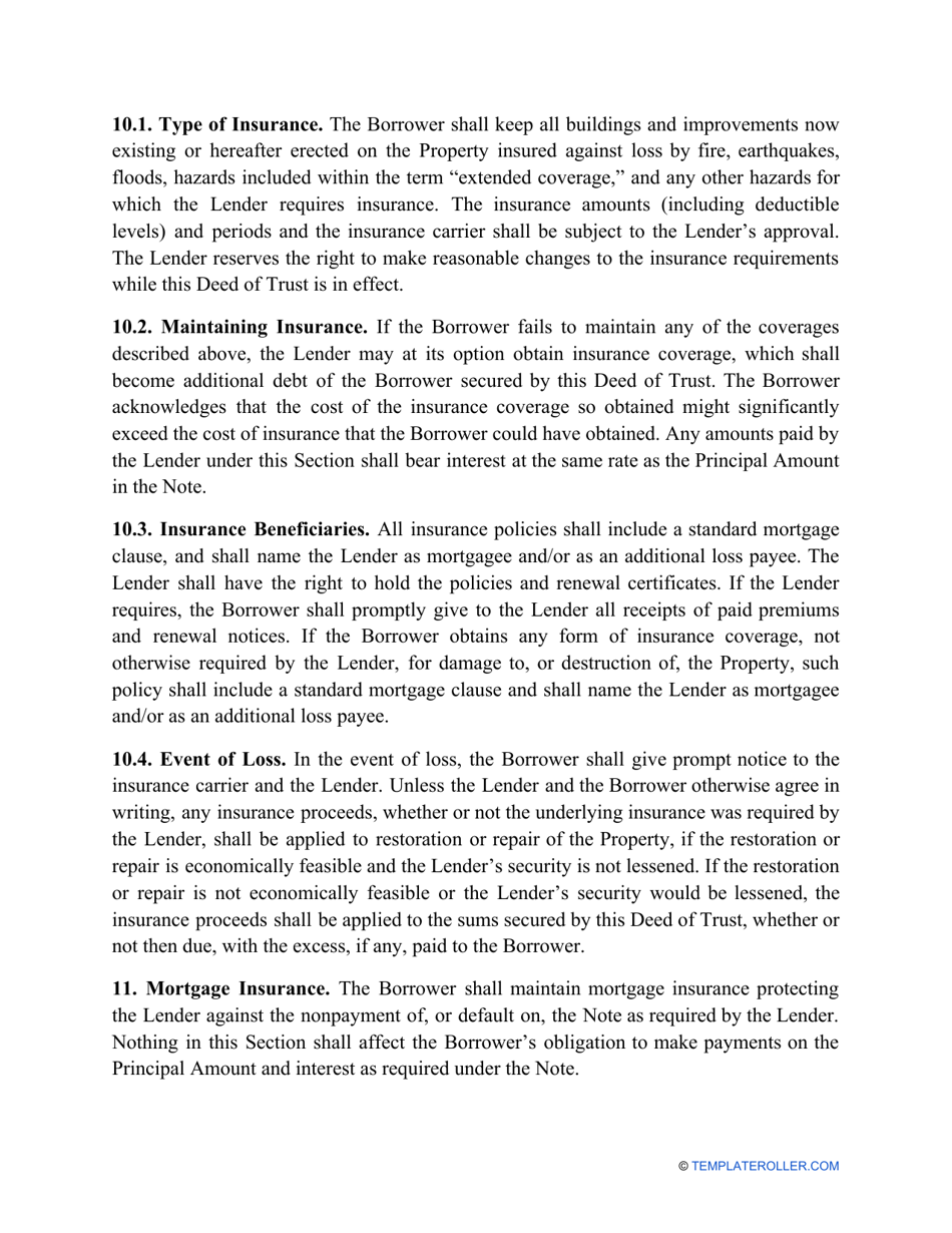 Deed of Trust Form - West Virginia, Page 7