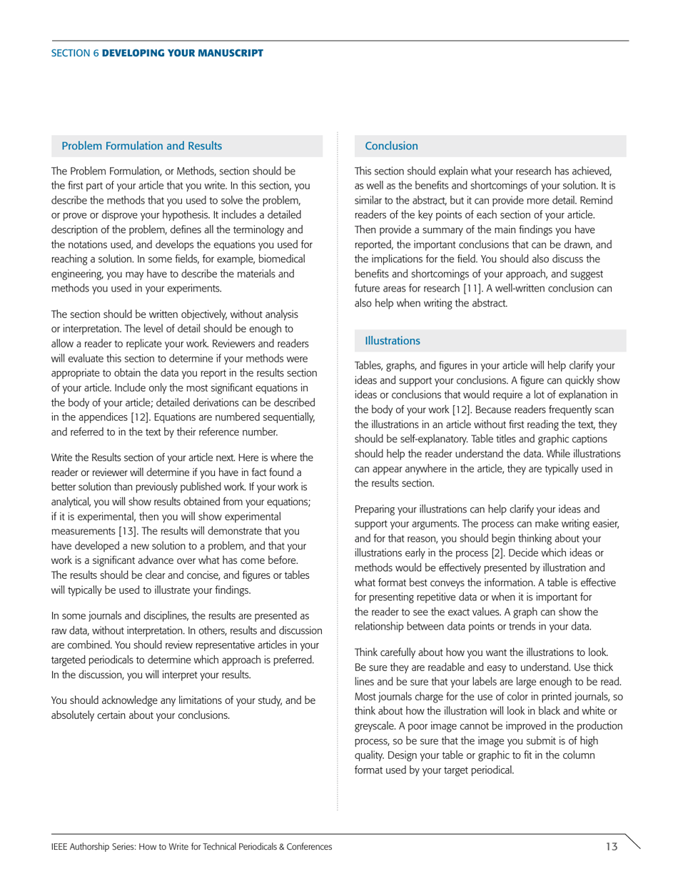Ieee Authorship Series: How to Write for Technical Periodicals  Conferences, Page 15