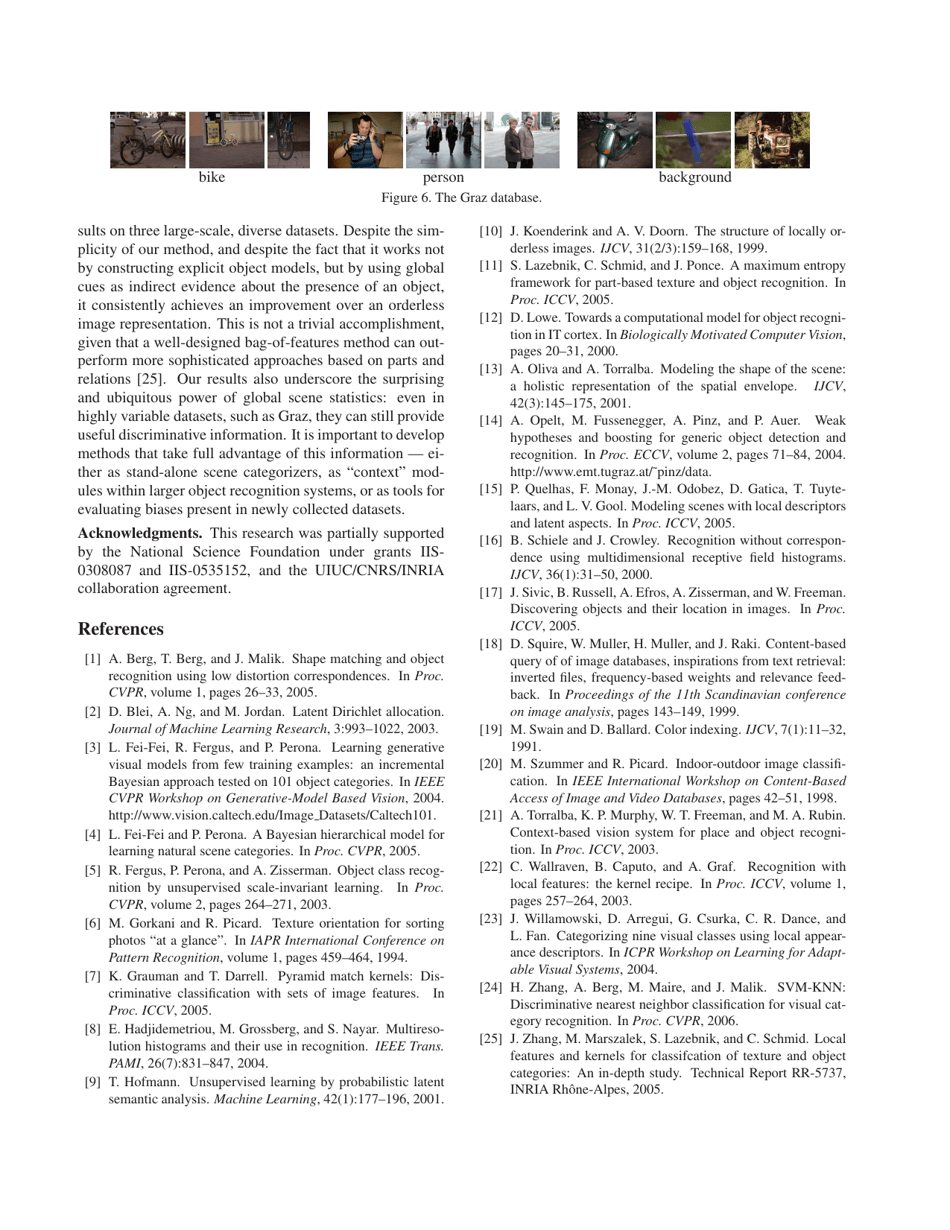 Beyond Bags of Features: Spatial Pyramid Matching for Recognizing Natural Scene Categories - Svetlana Lazebnik, Cordelia Schmid, Jean Ponce, Page 8