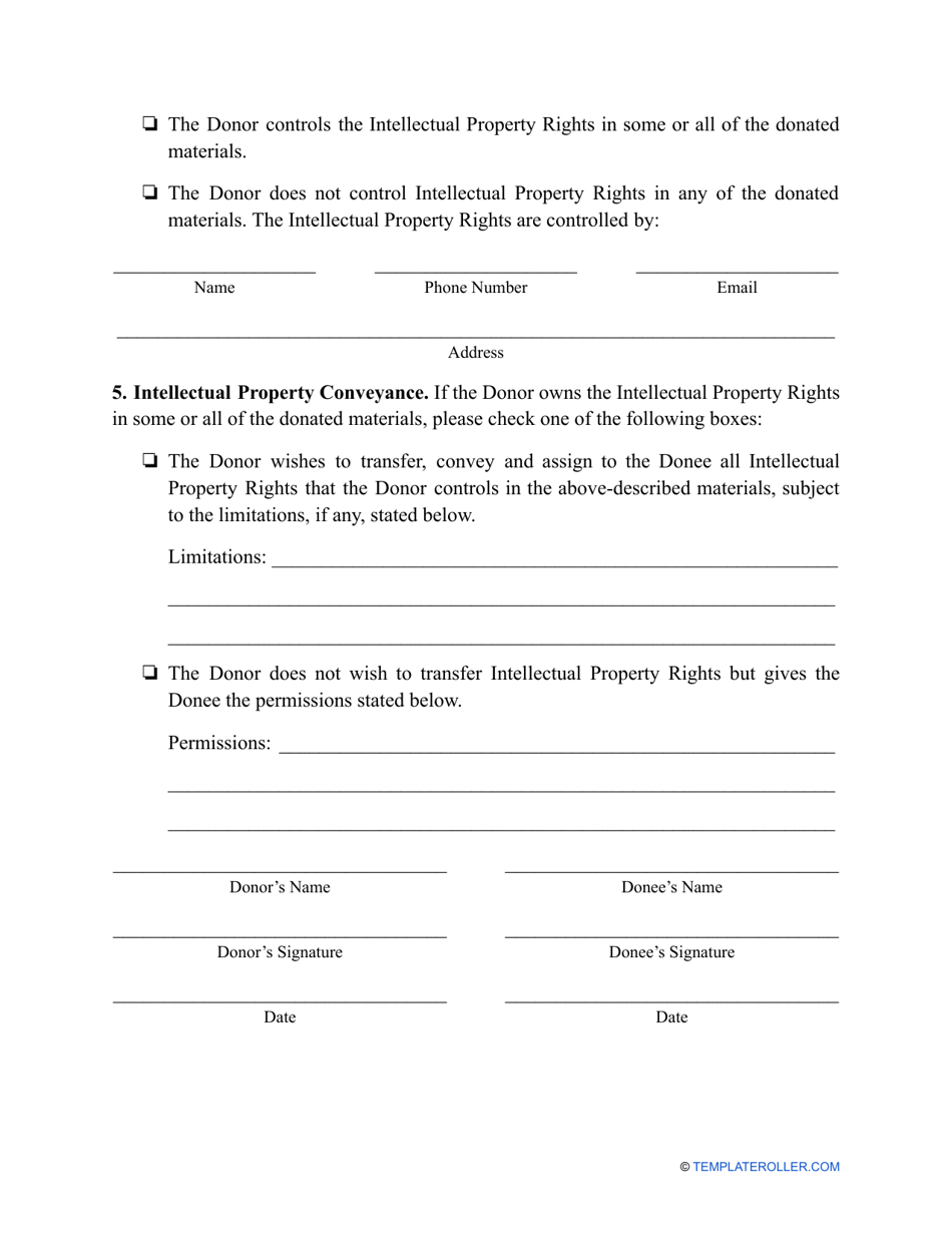 Texas Gift Deed Form Fill Out, Sign Online and Download PDF