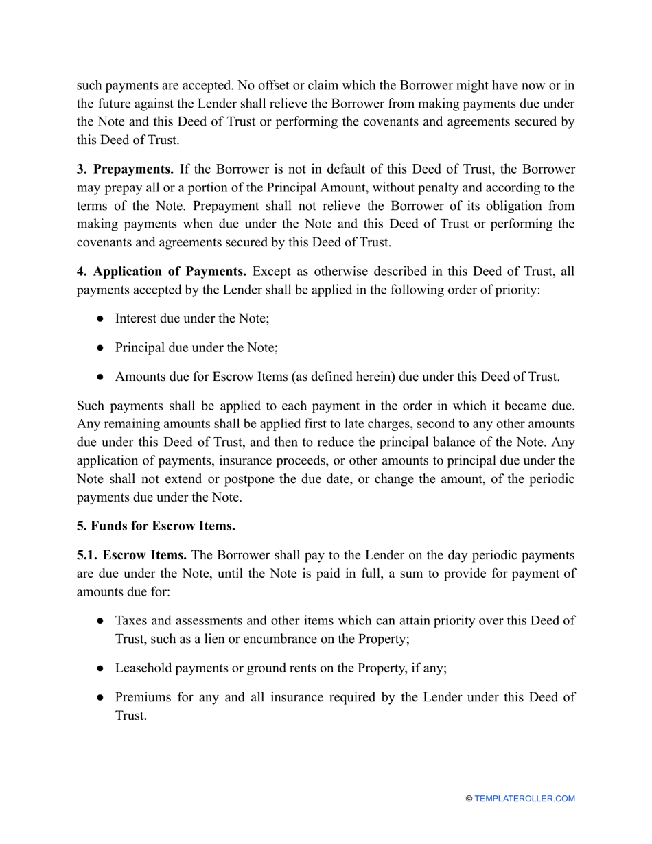 Deed of Trust Form - Virginia, Page 4