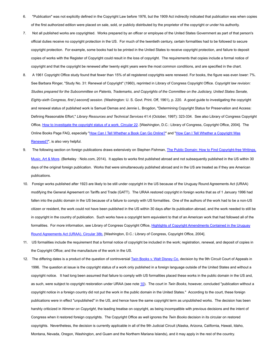 Copyright Term and the Public Domain in the United States - Cornell Copyright Information Center, Page 10