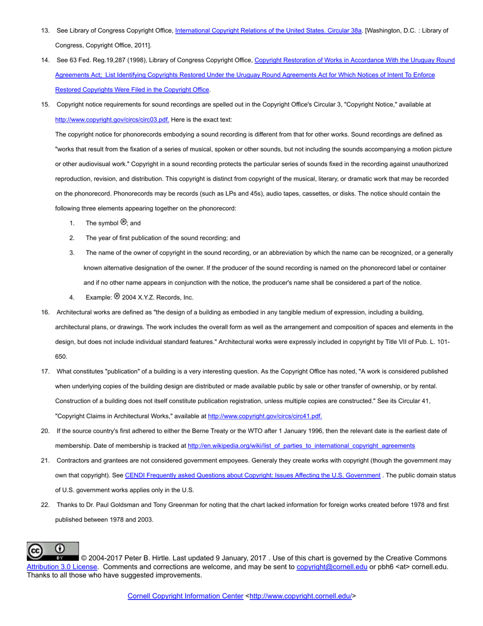 Copyright Term and the Public Domain in the United States - Cornell Copyright Information Center, Page 11