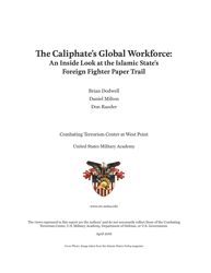 The Caliphate&#039;s Global Workforce: an Inside Look at the Islamic State&#039;s Foreign Fighter Paper Trail - Combating Terrorism Center at West Point, Page 3