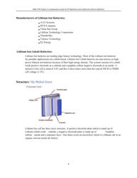 A Comparative Study of Lithum-Ion Batteries - University of Southern California, Page 11