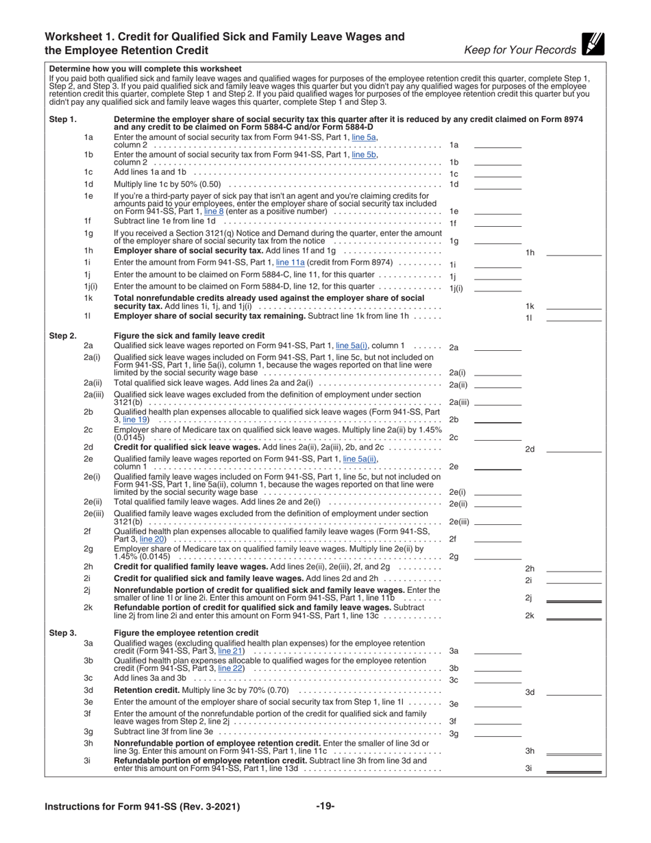 Instructions for IRS Form 941-SS Employers Quarterly Federal Tax Return - American Samoa, Guam, the Commonwealth of the Northern Mariana Islands, and the U.S. Virgin Islands, Page 19