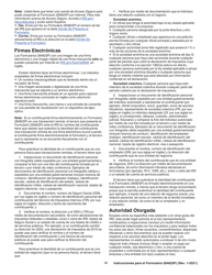 Instrucciones para IRS Formulario 2848(SP) Poder Legal Y Declaracion Del Representante (Spanish), Page 2