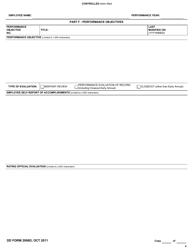 DD Form 2906D Defense Civilian Intelligence Personnel System (DCIPS) Performance Appraisal, Page 5