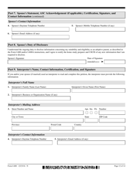 USCIS Form I-600 Petition to Classify Orphan as an Immediate Relative, Page 12