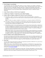 Instructions for USCIS Form I-600 Petition to Classify Orphan as an Immediate Relative, Page 7