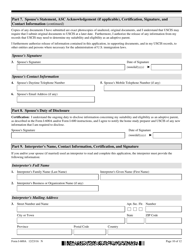 USCIS Form I-600A Application for Advance Processing of an Orphan Petition, Page 10