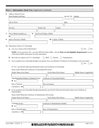 USCIS Form I-600A Application for Advance Processing of an Orphan Petition, Page 2