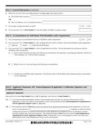 USCIS Form I-600A Application for Advance Processing of an Orphan Petition, Page 7