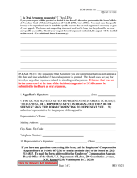 Form AB-1 Application for Review Form, Page 2