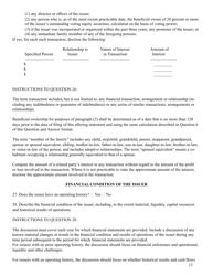 SEC Form 2930 (C) Form Under the Securities Act of 1933, Page 13